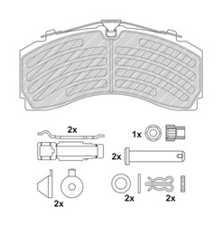 Brake Pad Set, disc brake FCV4417PTS_1