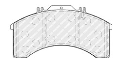 Brake Pad Set, disc brake FCV773_1