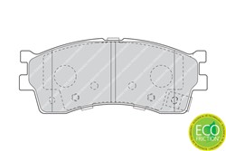 Brake Pad Set, disc brake FDB1602_2