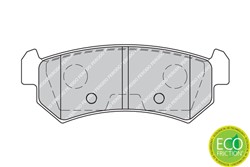 Brake Pad Set, disc brake FDB1889_2