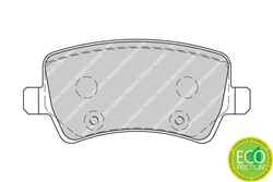 Brake Pad Set, disc brake FDB1918_2
