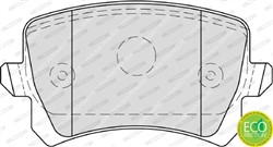 Комплект гальмівних колодок, дискове гальмо FERODO FDB4058_3