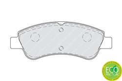 Brake Pad Set, disc brake FDB4066_2