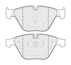 Brake Pad Set, disc brake FDB5352_2