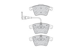 Brake Pad Set, disc brake FVR1643_1