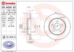 Bremžu disks BREMBO 08.A029.21 (pārdošanas vienība - 1 gab.)_2