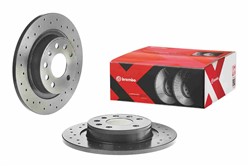 Brake disc Xtra (1 pcs) rear L/R fits CADILLAC BLS; OPEL SIGNUM, VECTRA C, VECTRA C GTS; SAAB 9-3, 9-3X_3