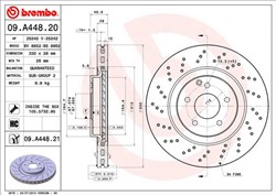 Bremžu disks BREMBO 09.A448.21 (pārdošanas vienība - 1 gab.)_2