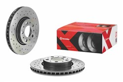 Brake disc Xtra (1 pcs) front L/R fits VOLVO S60 I, S70, S80 I, V70 I, V70 II, XC70 I_3