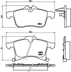 Brake pads - tuning Xtra P 59 045X front_1