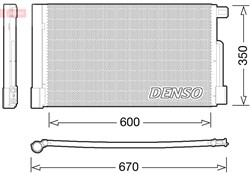 Kondensators, Gaisa kond. sistēma DENSO DCN01004_0