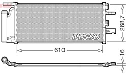 Kliimasüsteemi kondensaator DENSO DCN05036