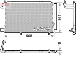 Kondensators, Gaisa kond. sistēma DENSO DCN10041_0