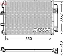 Kondicionieriaus radiatorius DENSO DCN10043