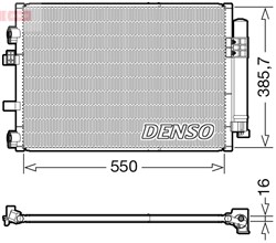 Kondensators, Gaisa kond. sistēma DENSO DCN10044_0