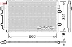 Kliimasüsteemi kondensaator DENSO DCN12005