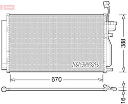 Air conditioning condenser DCN15002