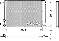 DENSO Kliimasüsteemi kondensaator DCN32066