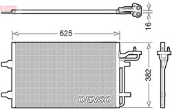 Kondensators, Gaisa kond. sistēma DENSO DCN33009_0