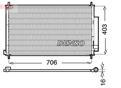 DENSO Kliimasüsteemi kondensaator DCN40013_0