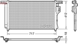 Air conditioning condenser DCN41008