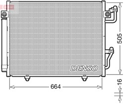 Air conditioning condenser DCN45005