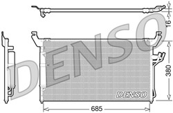 Kondicionieriaus radiatorius DENSO DCN46013