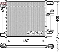 DENSO Kliimasüsteemi kondensaator DCN46021_2