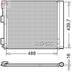 Kondicioniera radiātors DENSO DCN46028