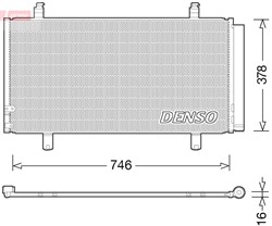Kondicionieriaus radiatorius DENSO DCN50048