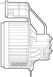 Interior Blower DEA23020