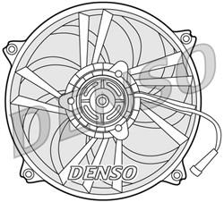 Radiaatori ventilaator DENSO DER21014