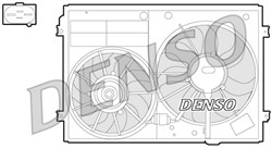 Electric Motor, radiator fan DER32012