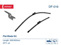 Wiper blade DF-016 jointless 650/450mm (2 pcs) front with spoiler_3