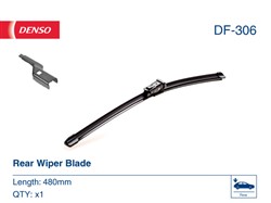 Pióro wycieraczki Flat Blades DF-306 bezprzegubowe 480mm (1 szt.) tył_4