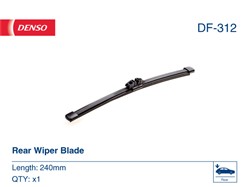Pióro wycieraczki Flat Blades DF-312 bezprzegubowe 240mm (1 szt.) tył_4