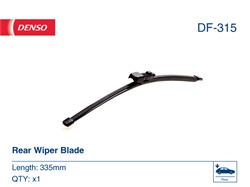Pióro wycieraczki Flat Blades DF-315 bezprzegubowe 335mm (1 szt.) tył_4