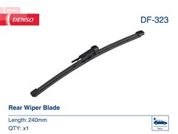 Wiper blade DF-323 flat 240mm (1 pcs) rear_1