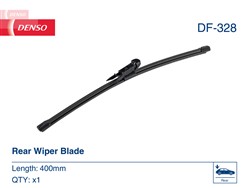 Wiper blade DF-328 flat 400mm (1 pcs) rear_1