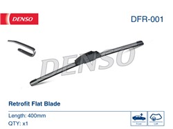Pióro wycieraczki Flat Blades DFR-001 bezprzegubowe 400mm (1 szt.) przód_4