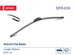 Kojamees Flat Blades DFR-010 liitetu 650mm (1 tk) Esiosa_3