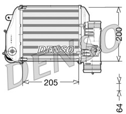 tarpinis suslėgto oro aušintuvas, kompresorius DENSO DIT02024