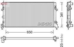 Engine radiator DRM02015_0