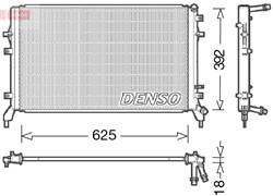 DENSO Radiaator, mootori jahutus DRM02016_2