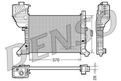Variklio radiatorius DENSO DRM17016