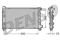 Variklio radiatorius DENSO DRM17102_0
