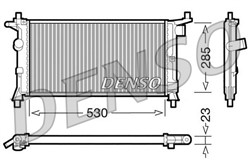 Variklio radiatorius DENSO DRM20037