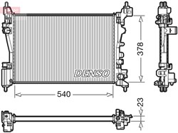 Variklio radiatorius DENSO DRM20046_0