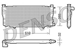 Variklio radiatorius DENSO DRM21012
