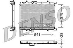 Variklio radiatorius DENSO DRM21032